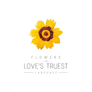 Tickseed flower badge | Free stock vector - 544984