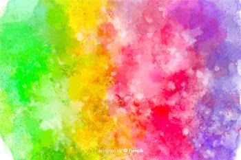 Tie-dye style rainbow background Free Vector