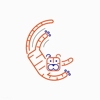 Tiger animal badge | Free stock vector - 1205093
