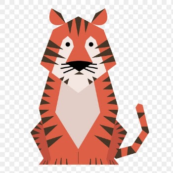 Tiger cartoon png clipart, Chinese | Free PNG Sticker - rawpixel