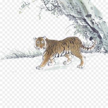 Tiger Chinese New Year Chinese zodiac Rabbit - tiger 