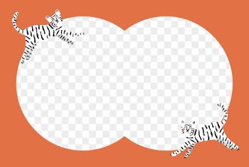 Tiger circle png frame, transparent | Free PNG - rawpixel