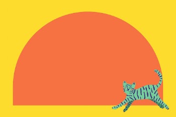 Tiger doodle frame background, orange | Free Vector - rawpixel