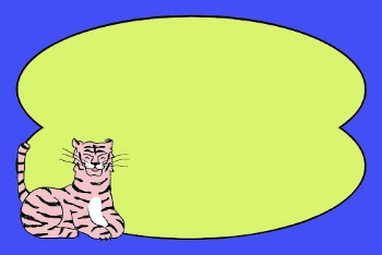 Tiger doodle frame background, retro | Free Vector - rawpixel