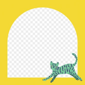 Tiger doodle png frame, transparent | Free PNG - rawpixel