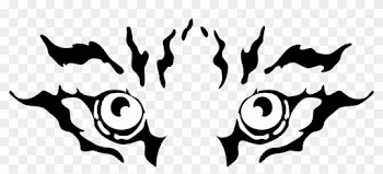 Tiger Eye Vector - Tiger Eyes Clipart Black And White