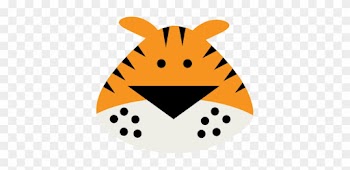 Tiger Face Clip Art - Cute Cartoon Lion Face