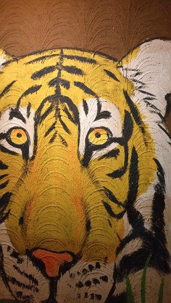 Tiger Face Painting