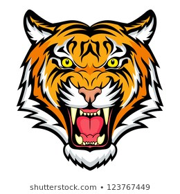 Tiger Head Images, Stock Photos & Vectors | Shutterstock