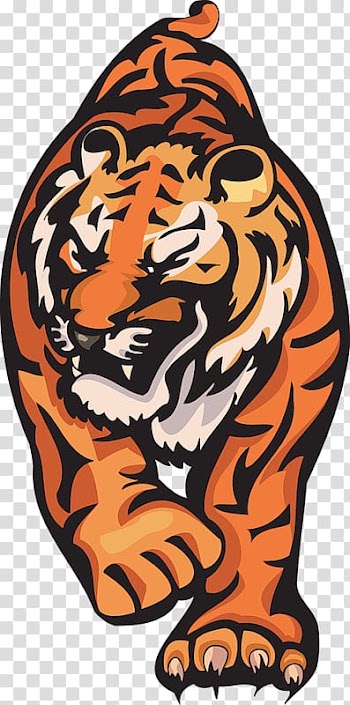 Tiger Lion Cat Roar , tiger transparent background PNG clipart