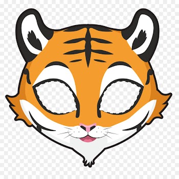 Tiger Lion Clip art - Vector Tiger Mask 