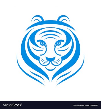 tiger logo isolate