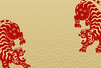 Tiger new year background, Chinese | Free Vector - rawpixel
