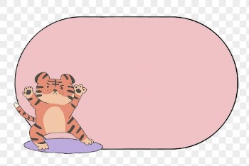 Tiger rectangle png frame sticker, | Free PNG Sticker - rawpixel
