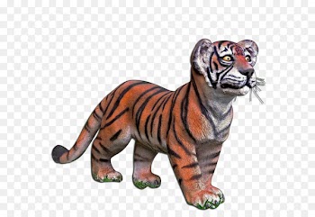 Tiger Statue Sculpture Lion Leopard - tiger 
