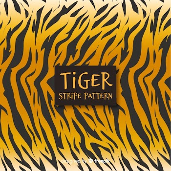 Tiger stripes pattern