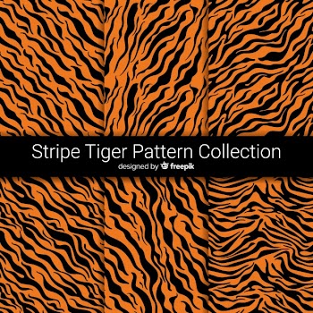 Tiger stripes pattern