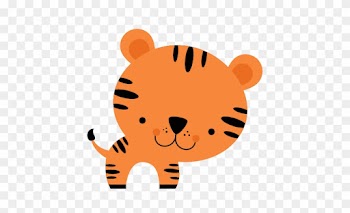 Tiger Svg Cutting File Tiger Svg Cut File Free Svgs - Cute Baby Tiger Clipart
