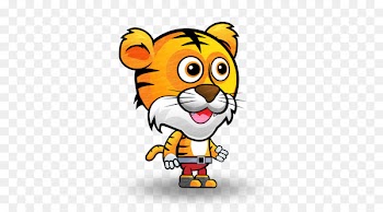 Tiger Tommy's Trek Bubble Pop Number Bonds KS2 Maths Invaders 2D computer graphics - tiger 