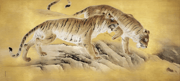Tigers by Mountain Streams (1892-1895) | Free Photo Illustration - rawpixel