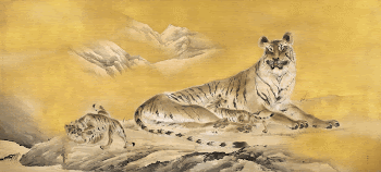 Tigers by Mountain Streams (1892-1895) | Free Photo Illustration - rawpixel