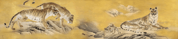 Tigers by Mountain Streams (1892-1895) | Free Photo Illustration - rawpixel