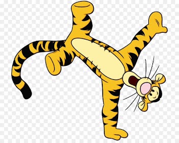 Tigger, Winniethepooh, Eeyore, Yellow, Animal Figure PNG