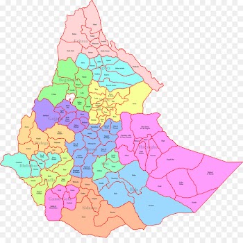 Tigray Region Regions of Ethiopia Welkait Map Awrajja - map 
