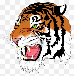 Tigres Clipart Growl - Tiger Clipart - Free Transparent PNG Clipart ...
