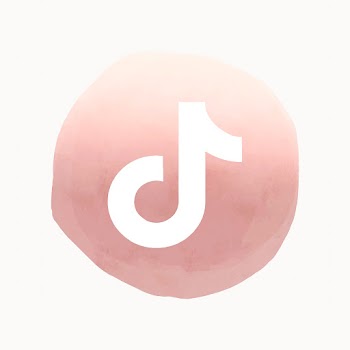 TikTok icon for social media in watercolor… | Free stock illustration | High Resolution graphic
