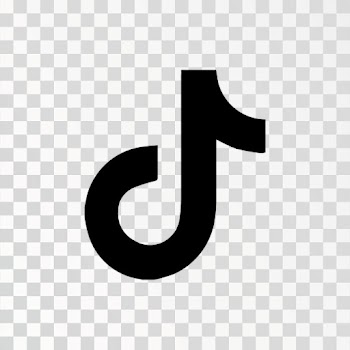 Tiktok icon PNG transparent background