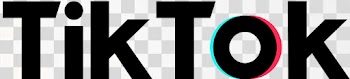 Tiktok logo PNG transparent background