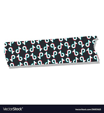 tiktok logo washi tape free