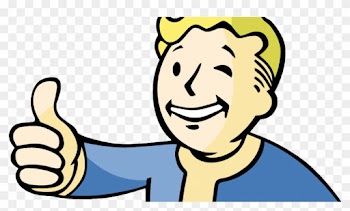 Til If You See A Mushroom Cloud From An Atomic Bomb, - Vault Boy Thumbs Up