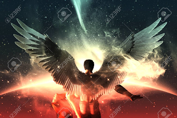 Till Death Do Us Part,3d Illustration Of An Angels In Heaven ...