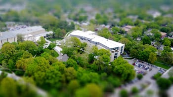 Tilt Shift Photo of White Structure