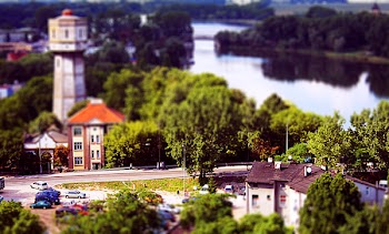 Tilt-shift: road