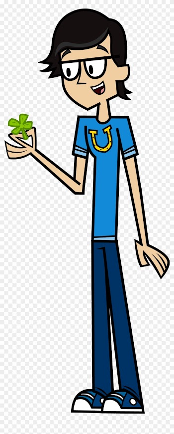 Tim Holding A 4-leaf Clover, A Sign For Luck - Total Drama Gone Wild Tim