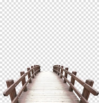 Timber bridge Wood, Wooden bridge transparent background PNG clipart