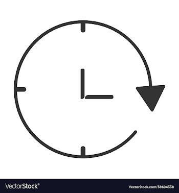 time and clock icon