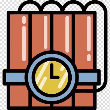 Time bomb Explosion, bomb transparent background PNG clipart