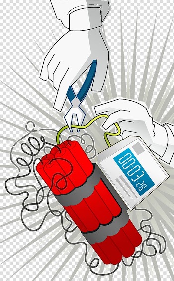 Time bomb Illustration, Bombs transparent background PNG clipart