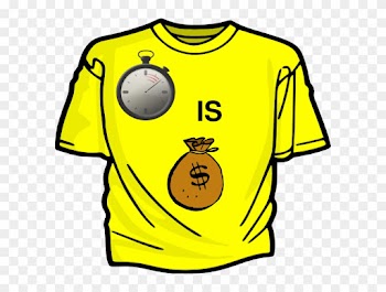 Time Is Money Clip Art At Clker - T Shirt Clip Art
