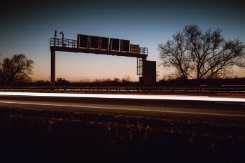 Time Laps Photo of Street Lights