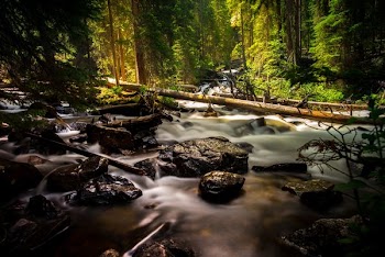 time lapse of body of water