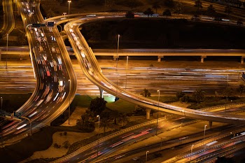 Time Lapse Photo Of Highway