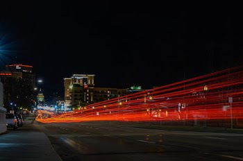 Time Lapse Photo of Highway