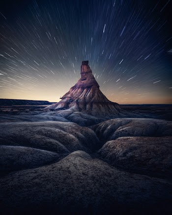 Time Lapse Photo Of Mountain