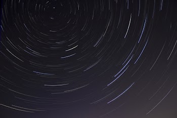 Time Lapse Photo of Stars on Night