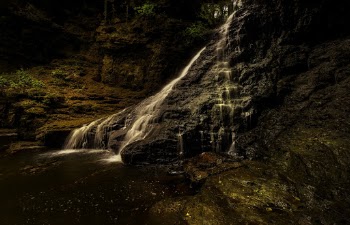 Time-Lapse Photo of Waterfalls